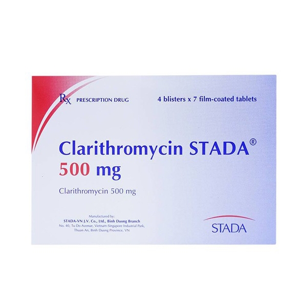 Clarithromycin 500 Stada - 1