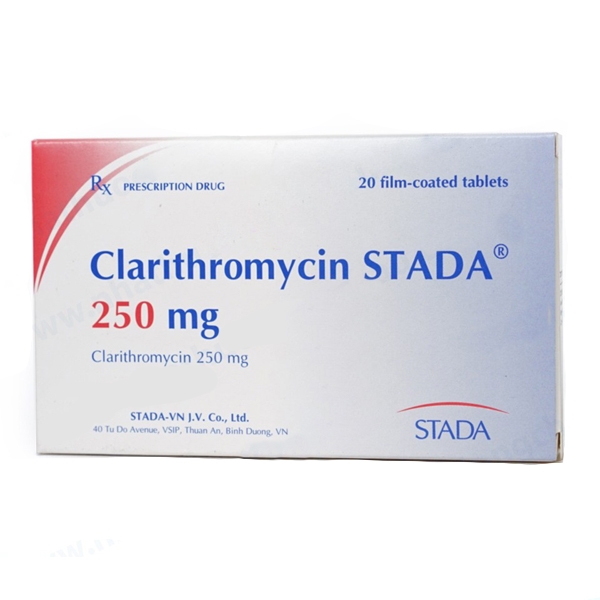 Clarithromycin 250 Stada - 2