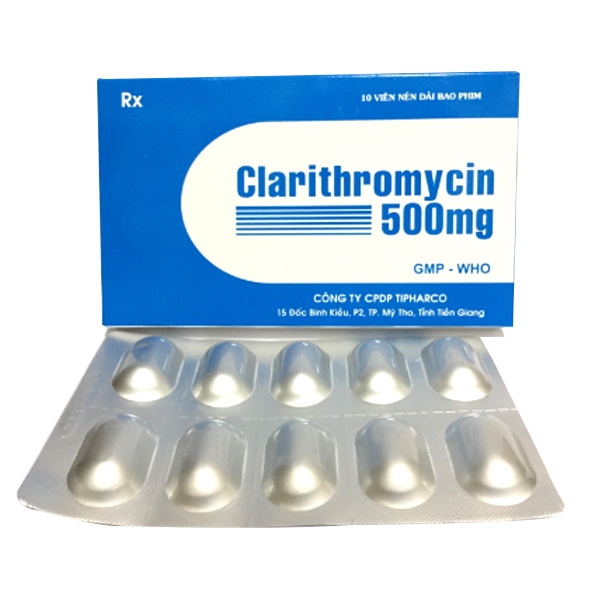 Clarithromycin 500 - ấn - 1