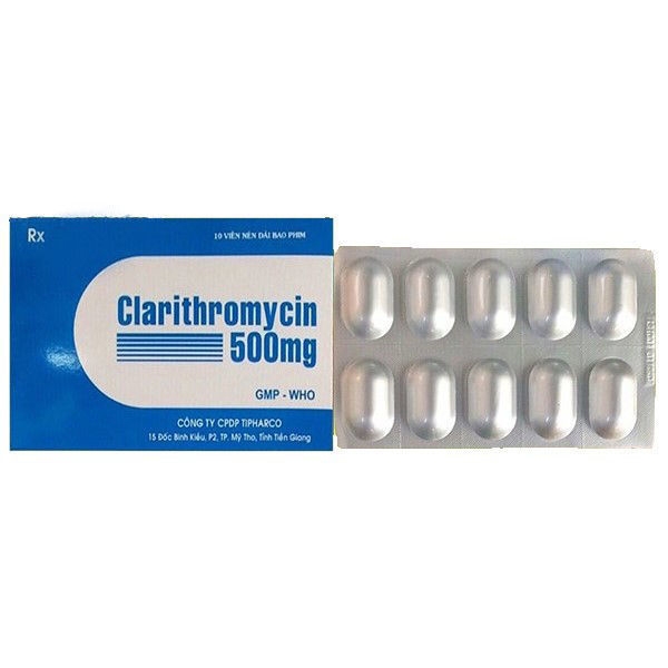 Clarithromycin 500 - ấn - 2