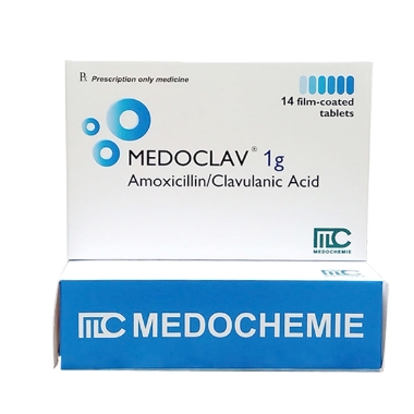 Ảnh của Medoclav 1g ( hộp 2*7 viên )