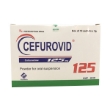 Ảnh của Cefurovid 125 ( H 10 gói )-(Cefuroxim) kháng sinh điều trị nhiễm khuẩn