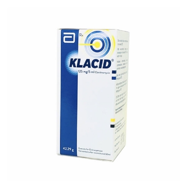 Klacid 125mg/5ml  - 1 