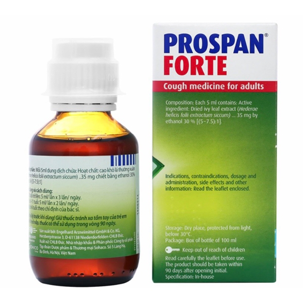 Ảnh của  Siro ho Prospan Forte ( Chai 100 ml )