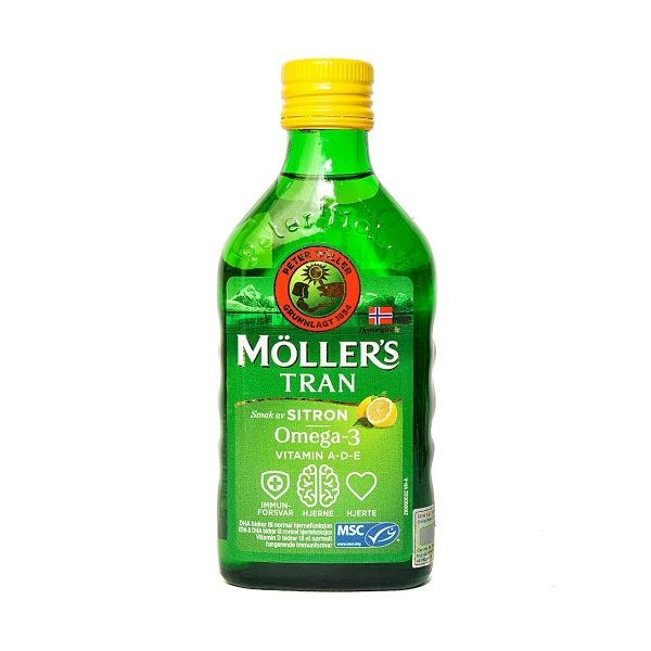 Dầu gan cá Mollers Tran - chai 250ml - 1