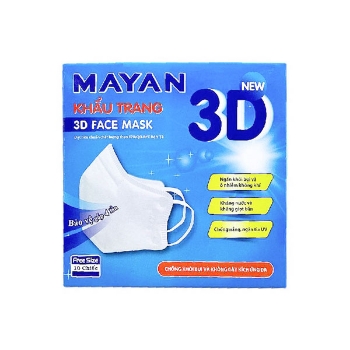 Ảnh của Khẩu trang Mayan 3D Mask NL- bịch 5 cái