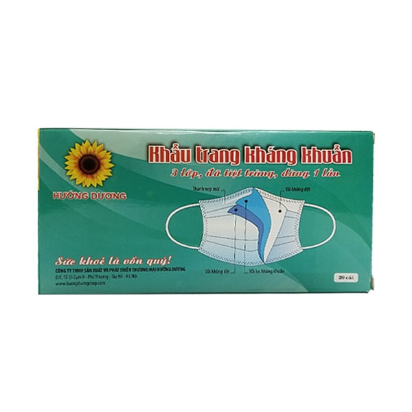 Khẩu trang Hướng Dương tiệt trùng  - 1 