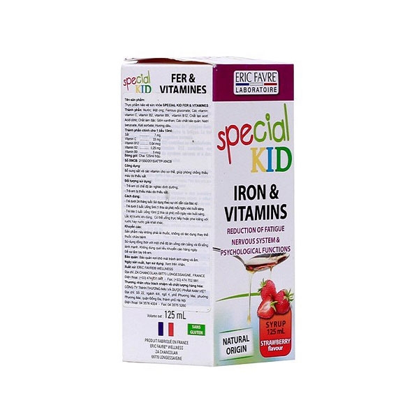 Special kid iron and vitamines II Eric FRANCE - 1