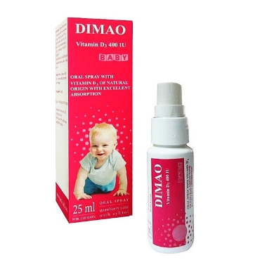 Xịt Dimao Vitamin D3 400 IU - 1