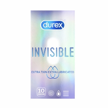 Ảnh của Bao cao su Durex Invisible  Extra Thin ( hộp 10 cái)