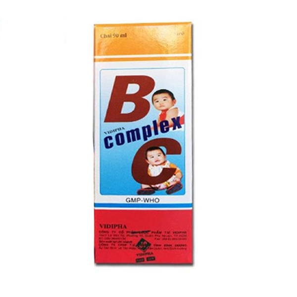 Ảnh của Siro B Complex C bổ sung vitamin - chai 90ml
