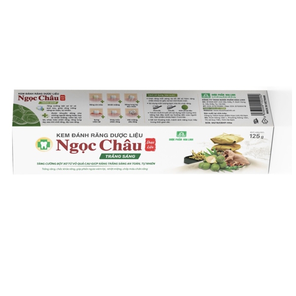 Ảnh của Kem Đánh Răng Ngọc Châu Trắng Sáng - Tuýp 125g Hoa Linh