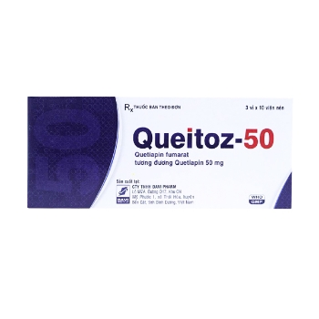 Ảnh của Queitoz 50 - Hộp 3 vỉ 10 viên || Davipharm