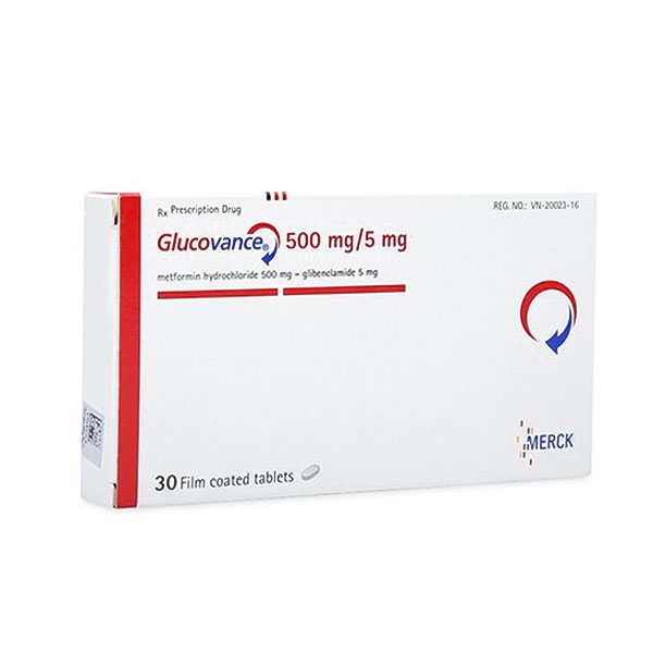 Glucovance 500/5 Merck - 1