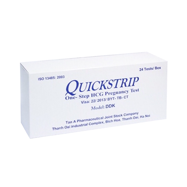 Ảnh của Que thử thai Quickstrip ( H 1*24 chiếc )