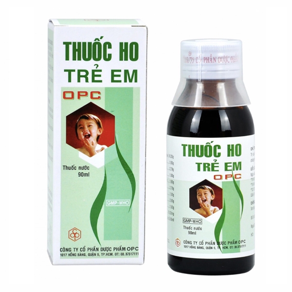 Thuốc ho trẻ em OPC - OPC (90ml) - 1