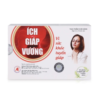 Ảnh của Ích giáp vương - Hỗ trợ điều trị rối loạn tuyến giáp ( hộp 30 viên)