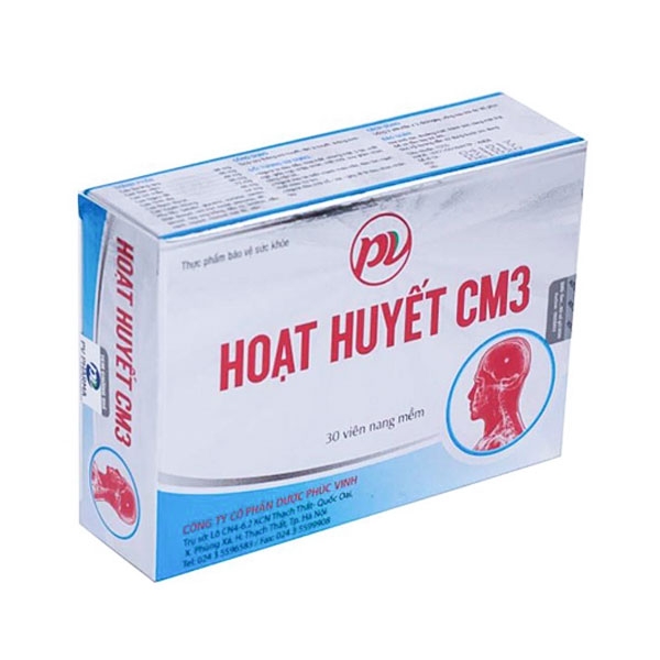 Hoạt huyết CM3 Thuốc - 1