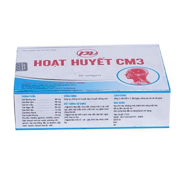 Hoạt huyết CM3 Thuốc - 2