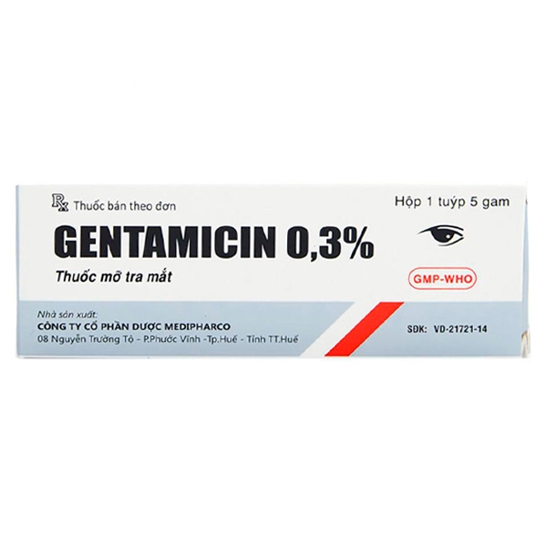 Gentamicin 0.3% - 2