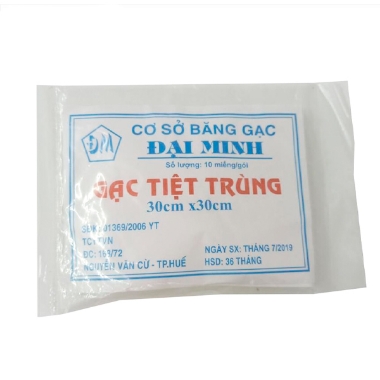 Gạc tiệt trùng to - 1