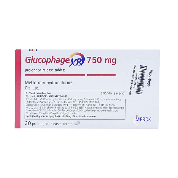 Glucophage XR 750 - 2