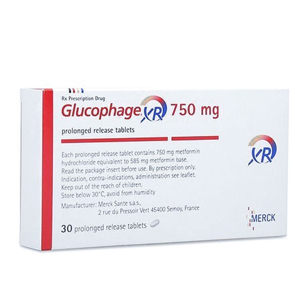 Glucophage XR 750 - 3