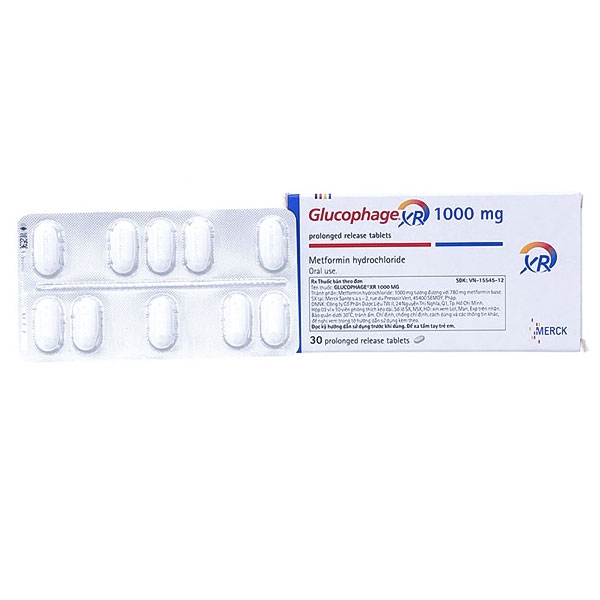 Glucophage XR 1000 - 2