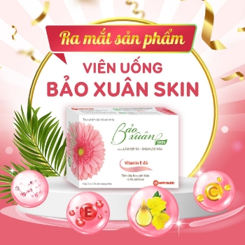 Ảnh của Viên uống đẹp da Bảo Xuân Skin- hộp 20 viên