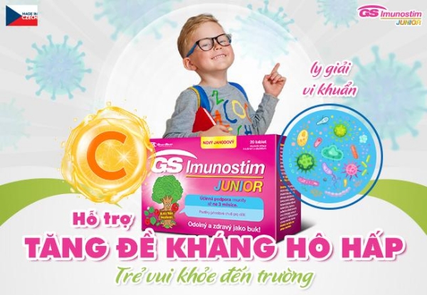 Ảnh của IMUNOSTIM viên ngậm tăng cường đề kháng hô hấp cho trẻ