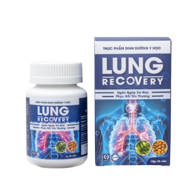 Ảnh của LUNG RECOVERY - Ngăn ngừa xơ hóa, phục hồi tổn thương phổi 