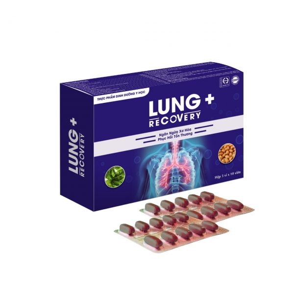 Ảnh của LUNG RECOVERY - Ngăn ngừa xơ hóa, phục hồi tổn thương phổi 