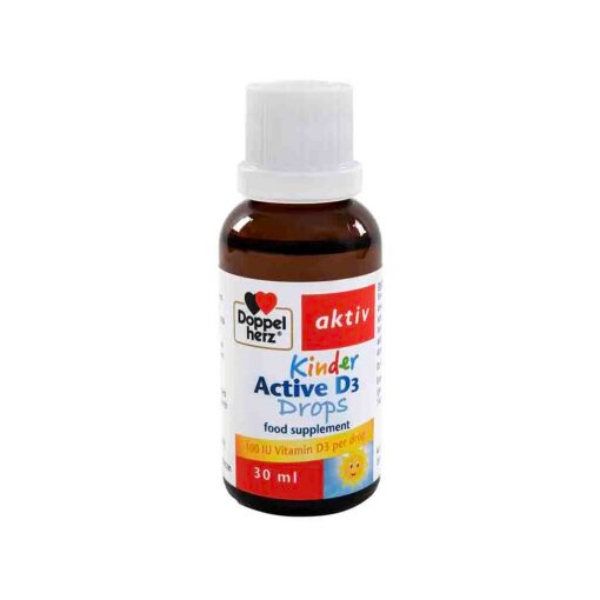 Ảnh của  Siro Kinder Active D3 Drops (30ml) hỗ trợ bổ sung vitamin D3 cho trẻ