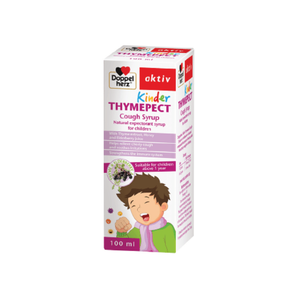 Ảnh của Siro hỗ trợ giảm ho và tăng đề kháng Kinder Aktiv Thymepect