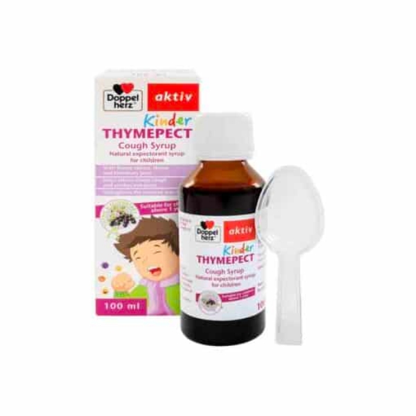 Ảnh của Siro hỗ trợ giảm ho và tăng đề kháng Kinder Aktiv Thymepect