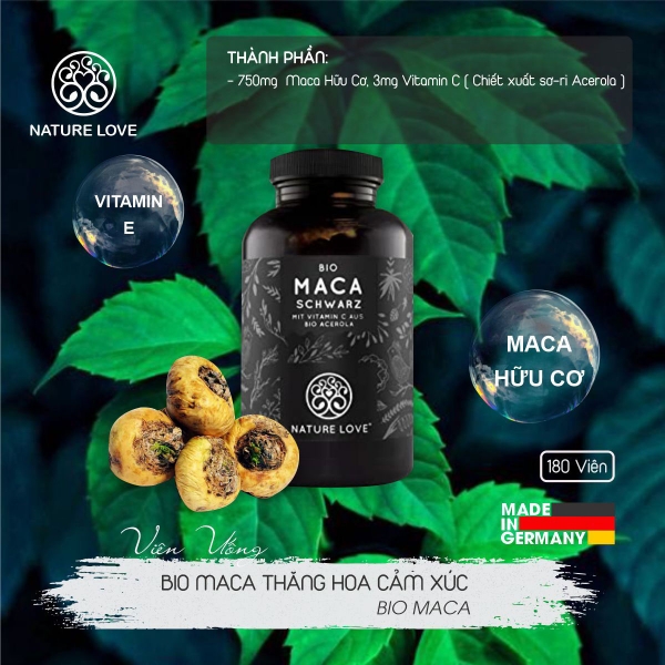 Ảnh của Viên Uống Hỗ Trợ Tăng Cường Sinh Lý Nature Love BIO MACA 