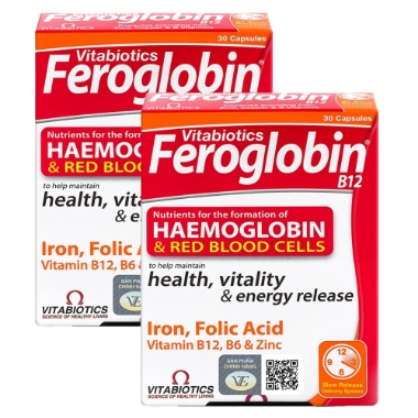 Ảnh của Viên uống bổ sung sắt và folic Feroglobin B12 Vitabiotics