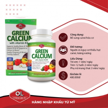 Ảnh của GREEN CALCIUM - Bổ Sung Canxi Hữu Cơ Cho Bà Bầu